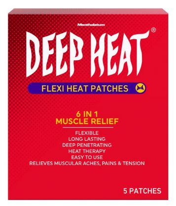 Deep Heat Patch 5 Pack Helderberg Medical