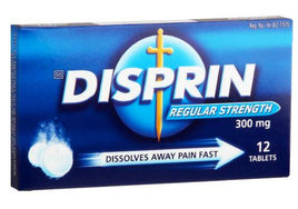 Disprin Regular 300mg 12 Tabs HM