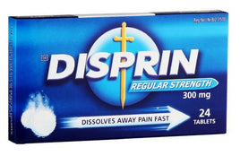 Disprin Regular 300mg 24 Tabs HM