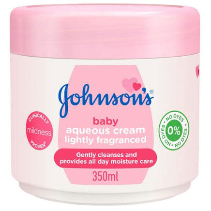  Johnson's Baby Aqueous Cream Lightly Fragranced 350ml 