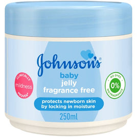 Johnson's Baby Jelly Fragrance Free 250ml