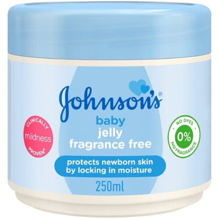  Johnson's Baby Jelly Fragrance Free 250ml 