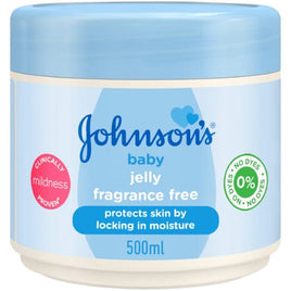Johnson's Baby Jelly Fragrance Free 500ml
