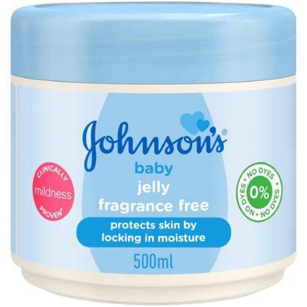  Johnson's Baby Jelly Fragrance Free 500ml 