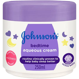 Johnson's Baby Aqueous Cream Bedtime 250ml