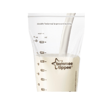  Tommee Tippee Closer To Nature Breast Milk Storage Bags 
