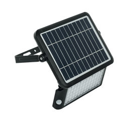 Solar Guardian PIR Floodlight Black IP65 10W 1080LM 4000K