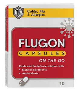 Flugon On The Go Capsules 10 Helderberg Medical