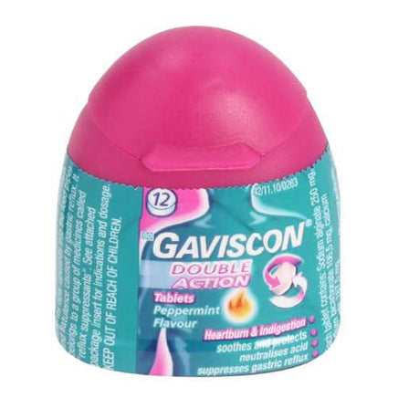 Gaviscon Double Action pack 12's Helderberg Medical