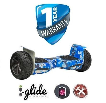 Hoverboard i-Glide™ V4 8.5" Bluetooth Off Blue Army iGlide