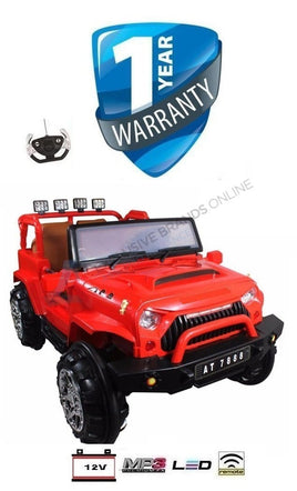 Kids Electric Ride On Car Monster Jeep XXL Exclusivebrandsonline