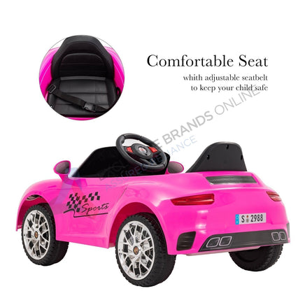 Kids Electric Ride On Car Porsche Style Speedster Exclusivebrandsonline