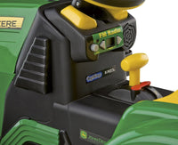 Kids Electric Ride On John Deere Ground Force & Trailer L