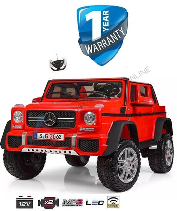 Kids Electric Ride On Merc Style XL G650 AMG 4X4 Exclusivebrandsonline