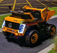Kids Electric Ride On i-Glide™ Tipper Truck 4X4 Yellow