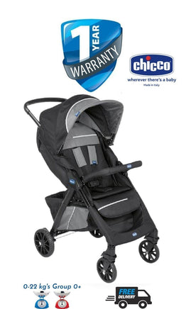 Kwik-One Stroller – Jet Black PB