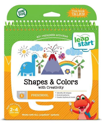 LeapStart Junior - Shapes & Colours Activity Book Prima Toys