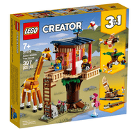 LEGO® Creator 3 in 1 Safari Wildlife Tree House 31116