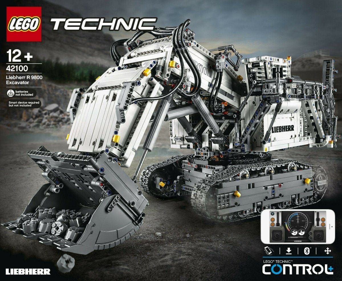 Buy LEGO®Technic Liebherr R 9800 Excavator 42100 Online