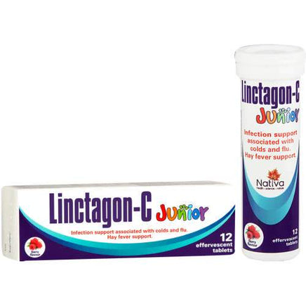 Linctagon C Effervescent Junior Berry 12 Helderberg Medical