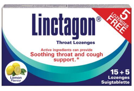 Linctagon Lozenges Lemon 15 HM