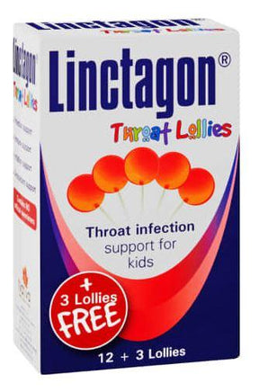 Linctagon Throat Lollies 12s HM