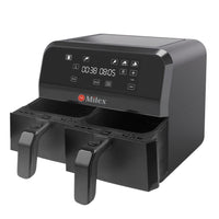 Milex Dual Air Fryer 8litre