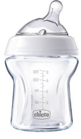 Chicco® Natural Feeling Glass Bottle 0m+ 150ml