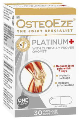 OsteoEze Platinum Plus 30 Capsules HM