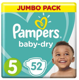 Pampers Active Baby-Dry Size 5 Jumbo Pack 52 Nappies Helderberg Medical
