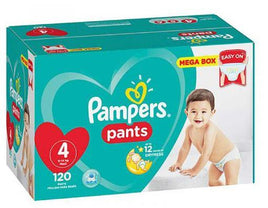 Pampers Active Baby Pants Maxi Size 4 Mega Box 120’s HM