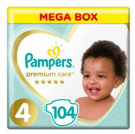 Pampers Premium Care Mega Box 104 Maxi (S4) HM