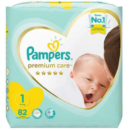 Pampers Premium Care New Born Value Pack 82's Helderberg Medical