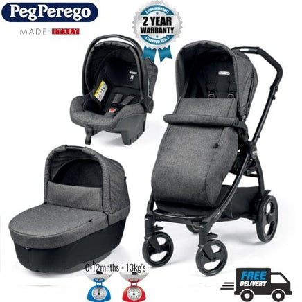 Peg-Perego Futura Modular (3 in 1) Car Seat Carry Cot stroller pram