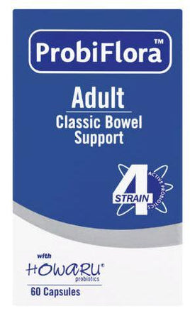 Probiflora Adult 4-Strain Bowel Support Probiotic 60 VegeCaps Helderberg Medical