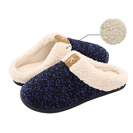  Plush Fleece Unisex Gel Slippers 