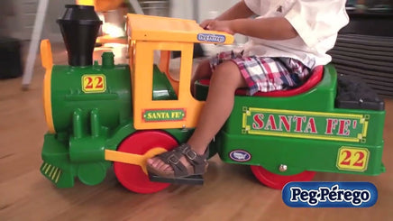  Kids Electric Ride On Peg Perego Santa Fe Train 