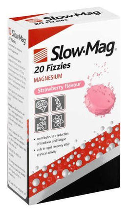 Slow-Mag Magnesium Fizzies Effervescent Tabs 20 HM