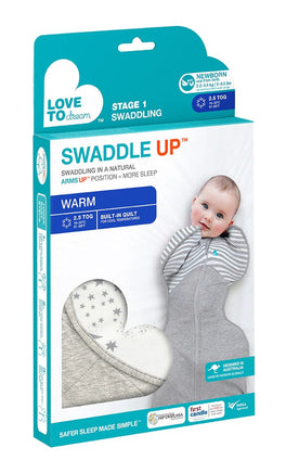  Love to Dream Swaddle Up Winter Warm White - Stage 1 2.5TOG 0-6M 