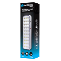 Switched 30 LED Emergency Light AC 150 Lumen