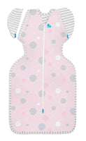 Love to Dream Swaddle Up Transition Bag Lite Pink Circles - Stage 2 0.2TOG 3-6M