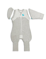 Love to Dream Swaddle Up Transition Suit Grey -Stage 2 1TOG 3-9M