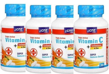 Triple Action Vitamin C + Selenium & Zinc 60 Capsules HM