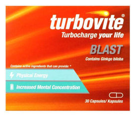 Turbovite Blast Capsules 30 Helderberg Medical