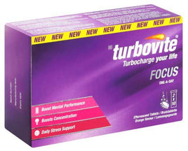 Turbovite Focus Effervescent Tabs 20 HM