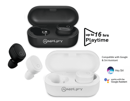  Amplify Mobile Series True Wireless Earbuds 
