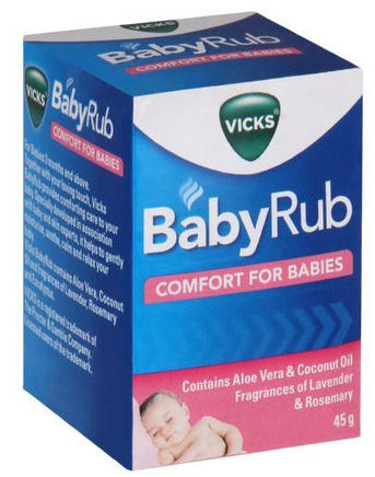 Vicks BabyRub Comfort For Babies 45g Helderberg Medical