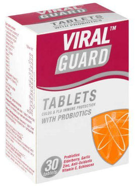 Viral Guard Colds & Flu Immune Protection 30 Tablets HM