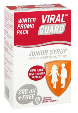 Viral Guard Colds & Flu Immune Protection Junior Syrup 200ml HM