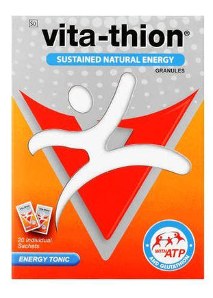 Vita-Thion Energy Tonic Granules 20 Sachets Helderberg Medical